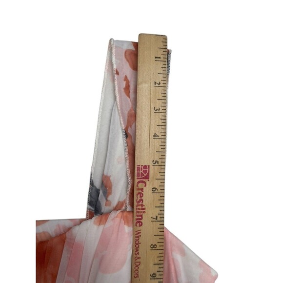 Maurices Floral Dress Women’s S Small White Empire Waist Pleated Knee Length NWT - Picture 8 of 13